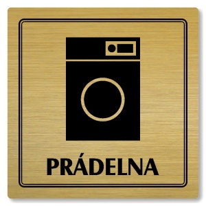 Prádelna, 148x148mm, zlatá, Utah